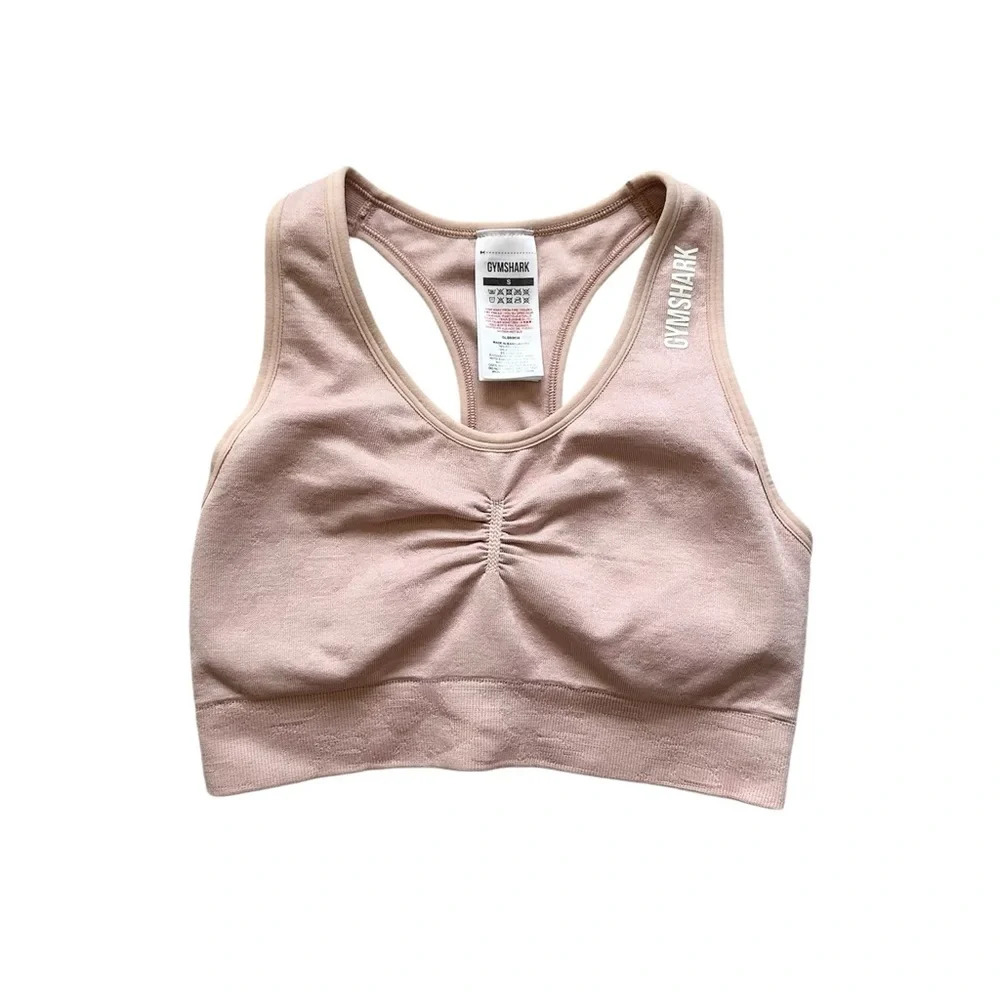 Gymshark Adapt Seamless Sports Bra‎ Pink Size S